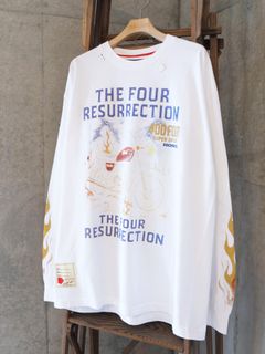 Honda vs SEV CB400FOUR L/SL TEE / ロングスリーブ Tシャツ / ホワイト / CT-SV-NRA-1009