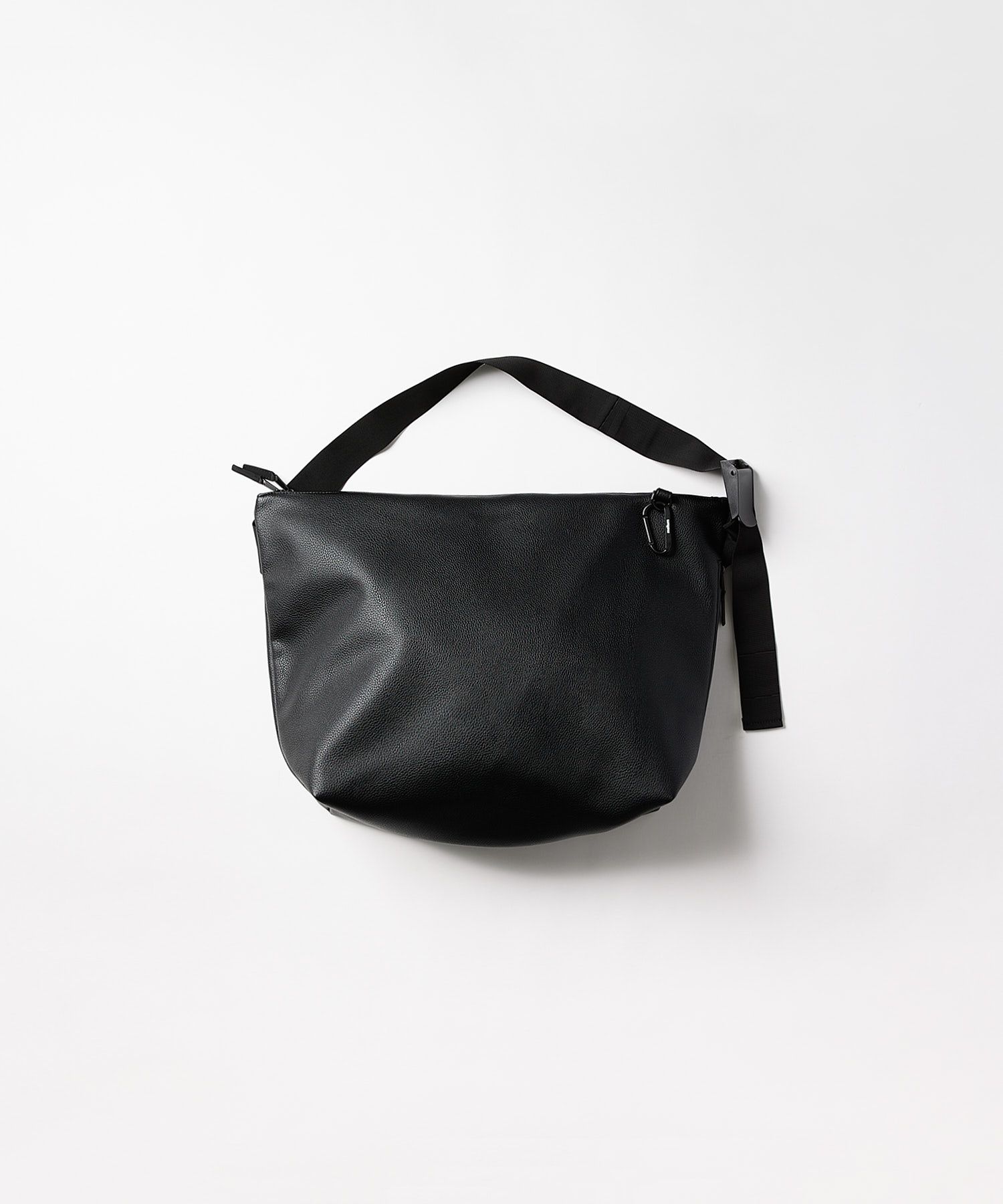 LEATHER MESSENGER BAG / レザー メッセンジャーバッグ / ブラック /  MTM-BG-0304-25-D