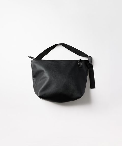 LEATHER MESSENGER BAG / レザー メッセンジャーバッグ / ブラック /  MTM-BG-0304-25-D