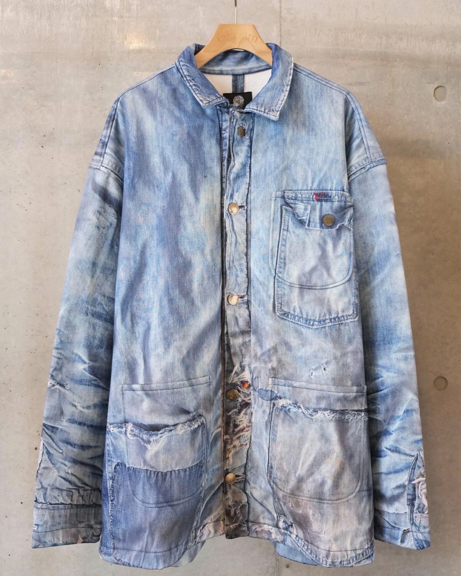 Denim Print Cover All