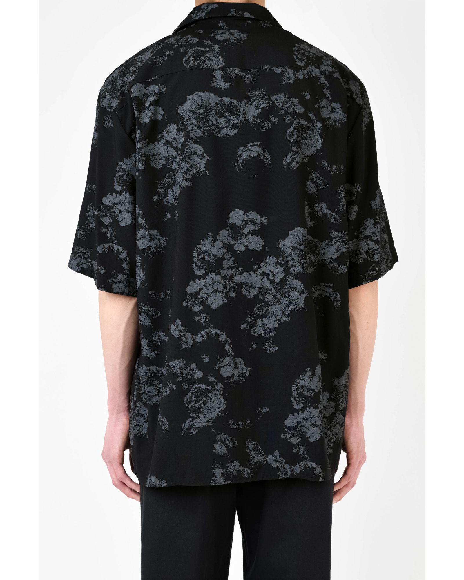 Rose Mix Short Sleeve Open Collar Shirt