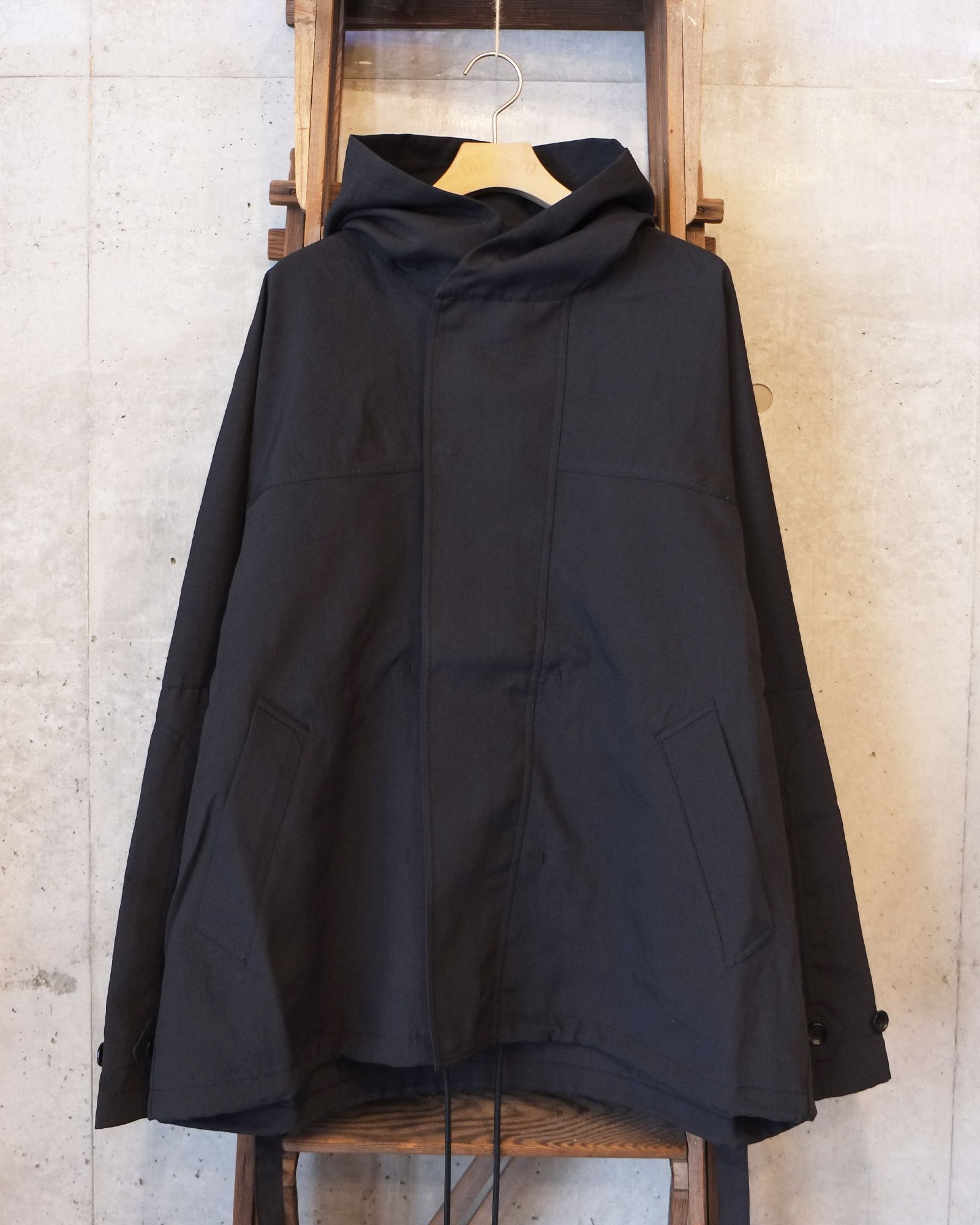Desert Cloth Neutral Hooded Blouson / ブルゾン / ブラック / MW-JKT26102