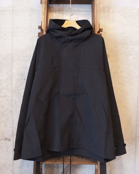 Desert Cloth Neutral Hooded Blouson / ブルゾン / ブラック / MW-JKT26102