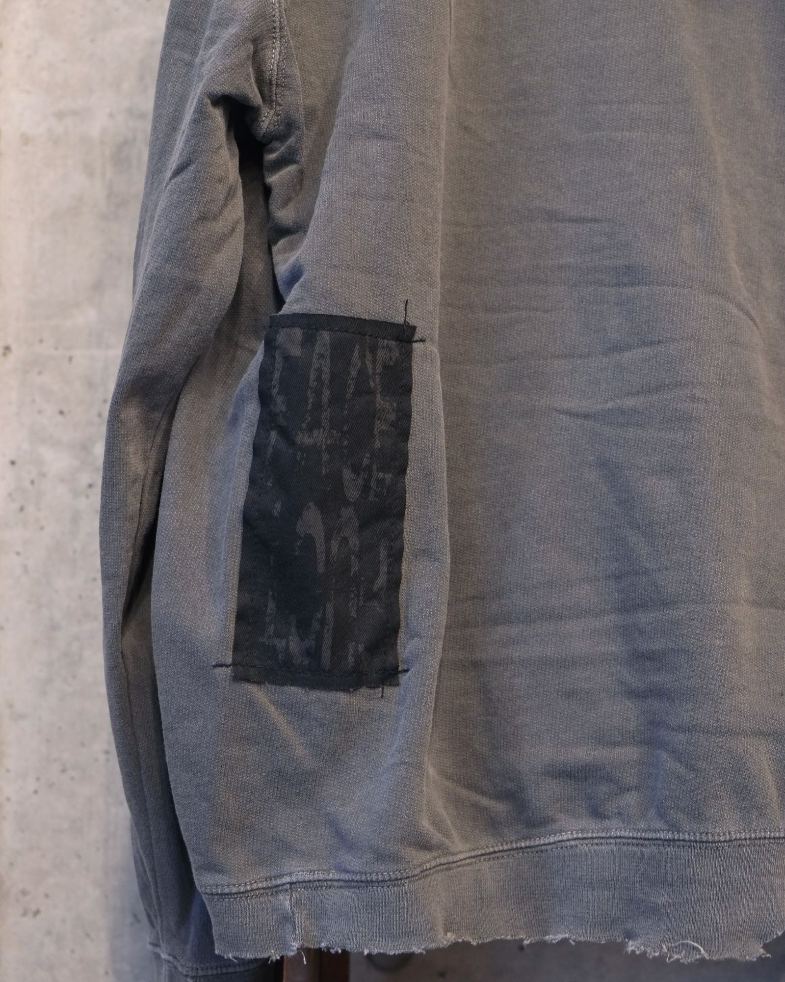 Bootleg Zip Up Hoodie With Patched(MIN) / ジップアップ パーカー / 10イヤーズ ブラック / M-P4-BG7