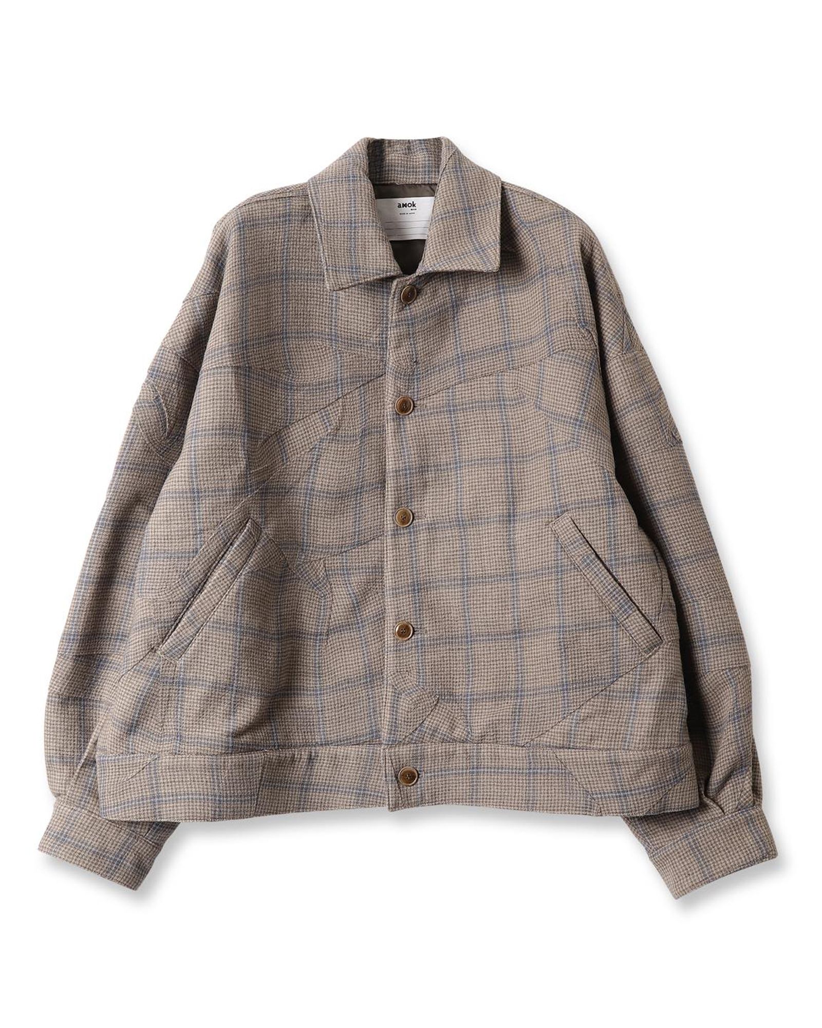 Checked Needle Punch Jackets