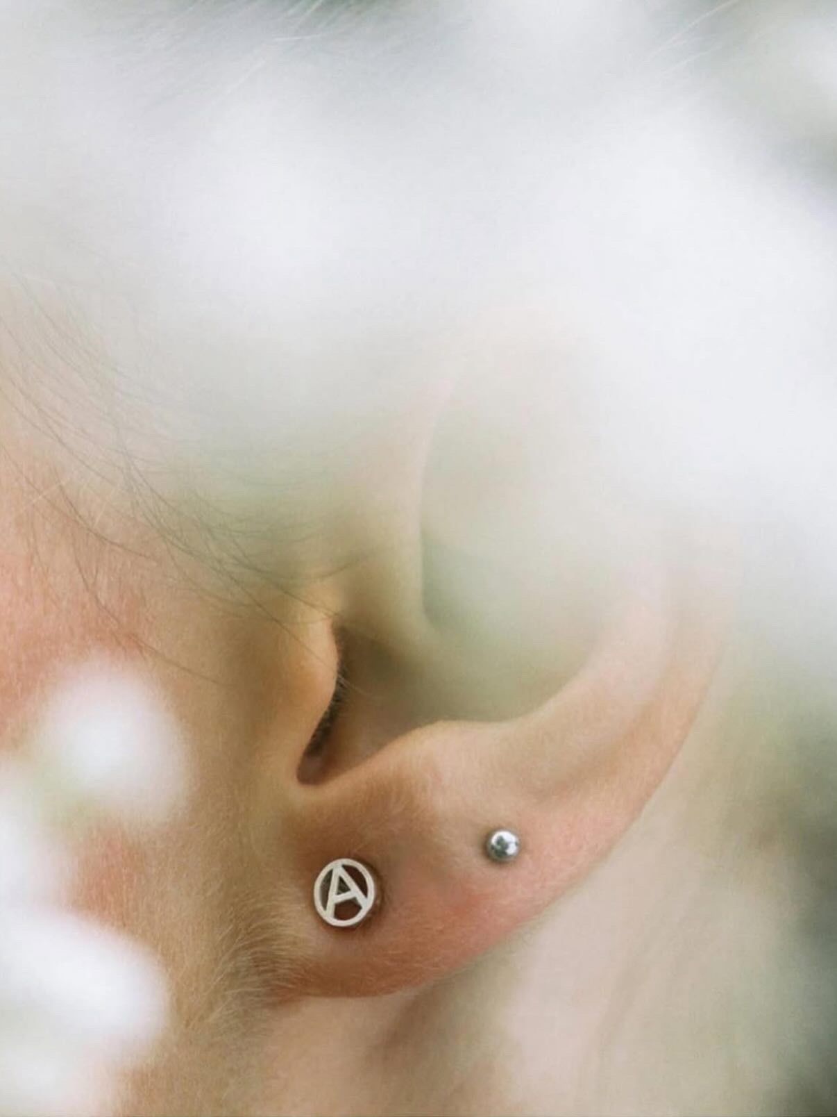 Tiny A Pierce Silver