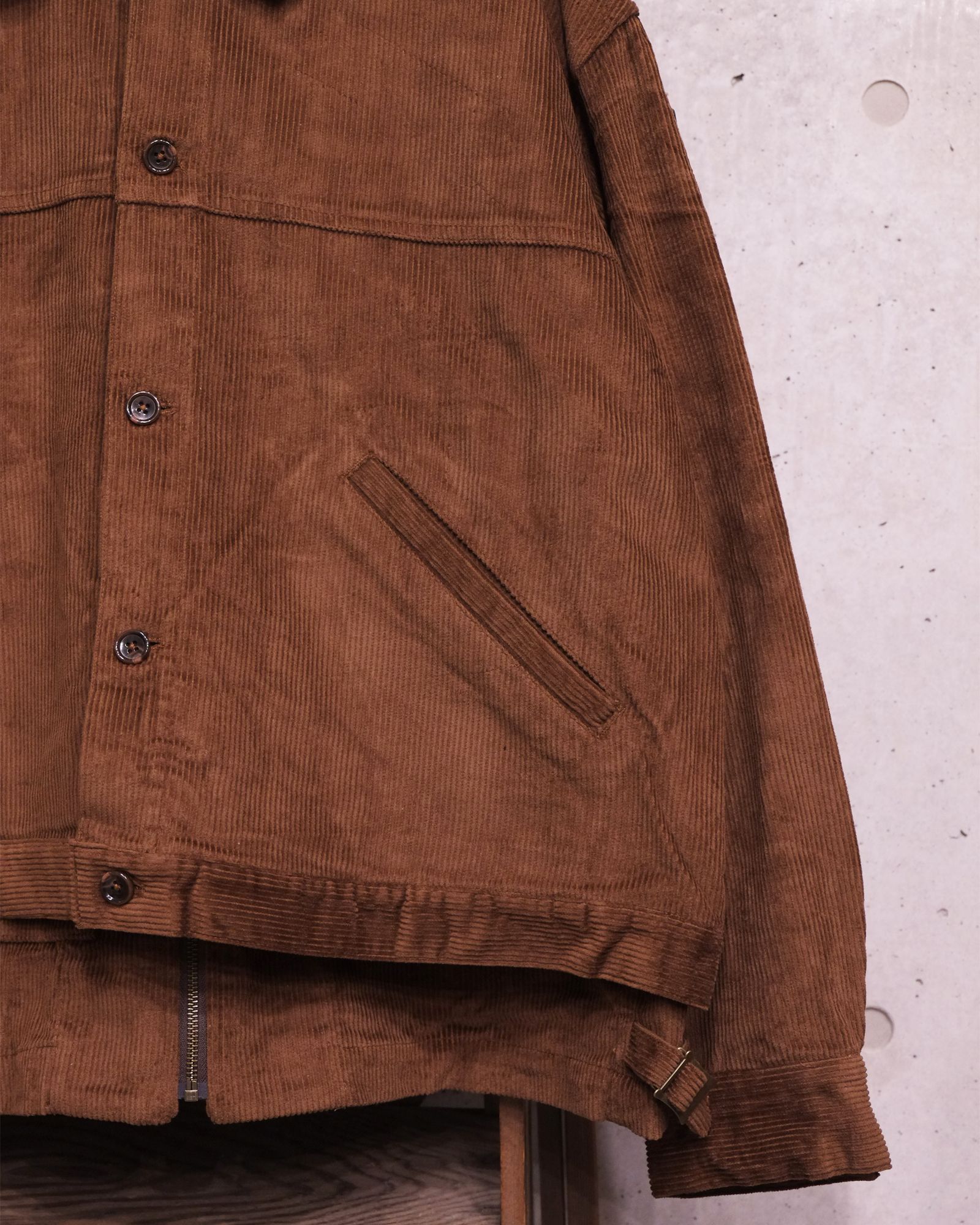 Double Cord Jacket / コーデュロイジャケット / ブラウン / PD-262-JK-041