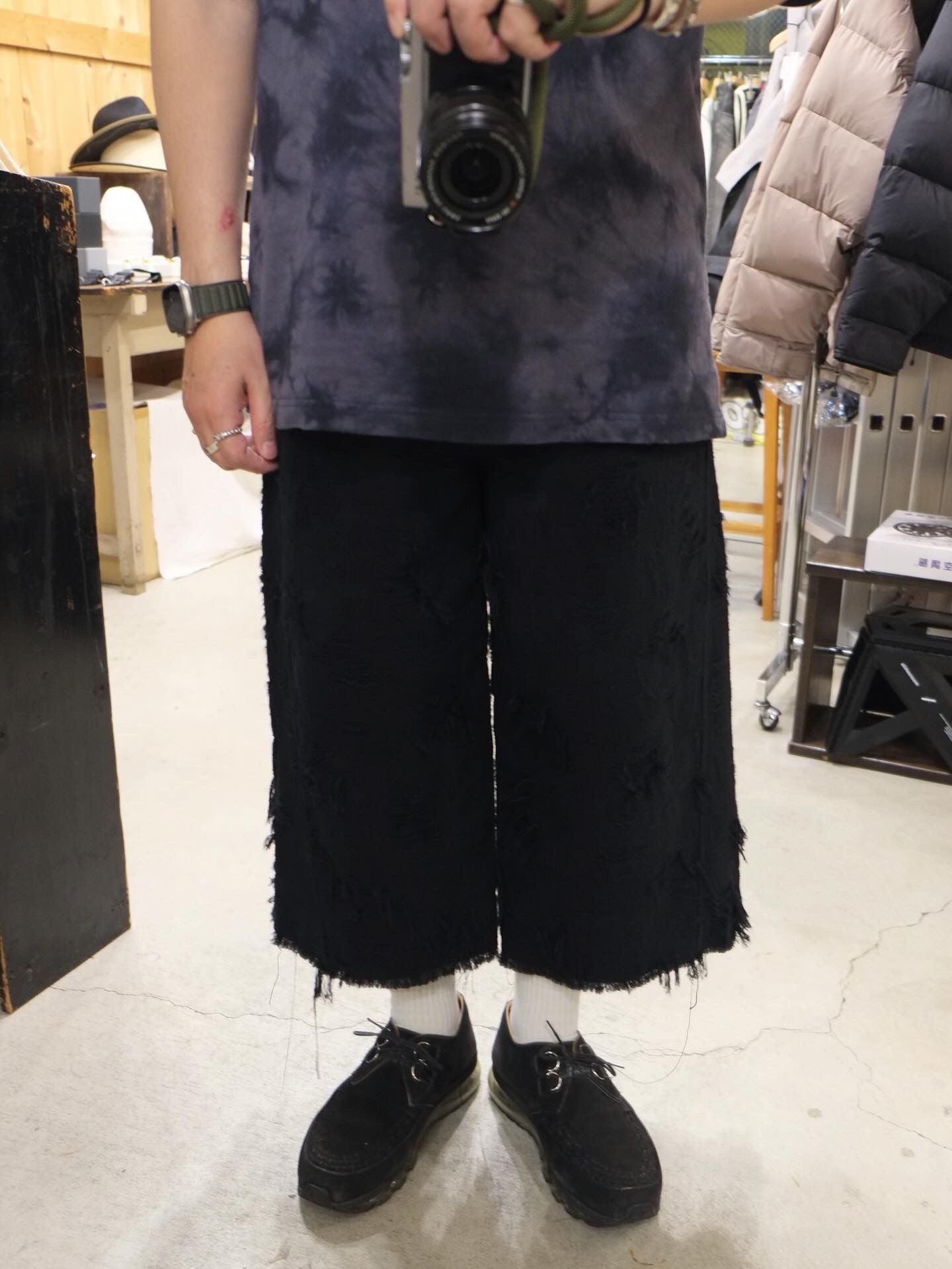 Cut Off Heavy Short Boro Crust (NOIR)