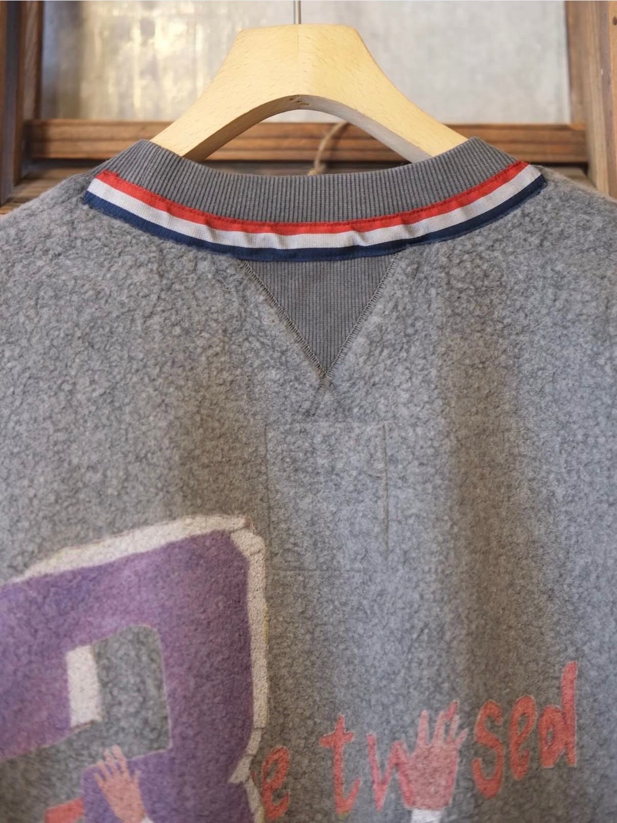 Graffiti Wool Sweat Shirt Ver,Ridawo