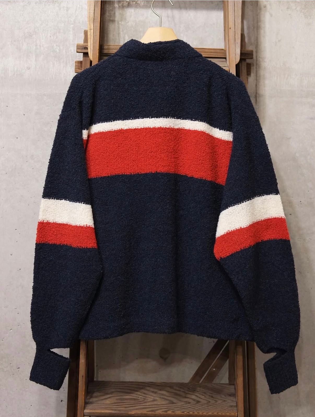 Knit Racing Cardigan