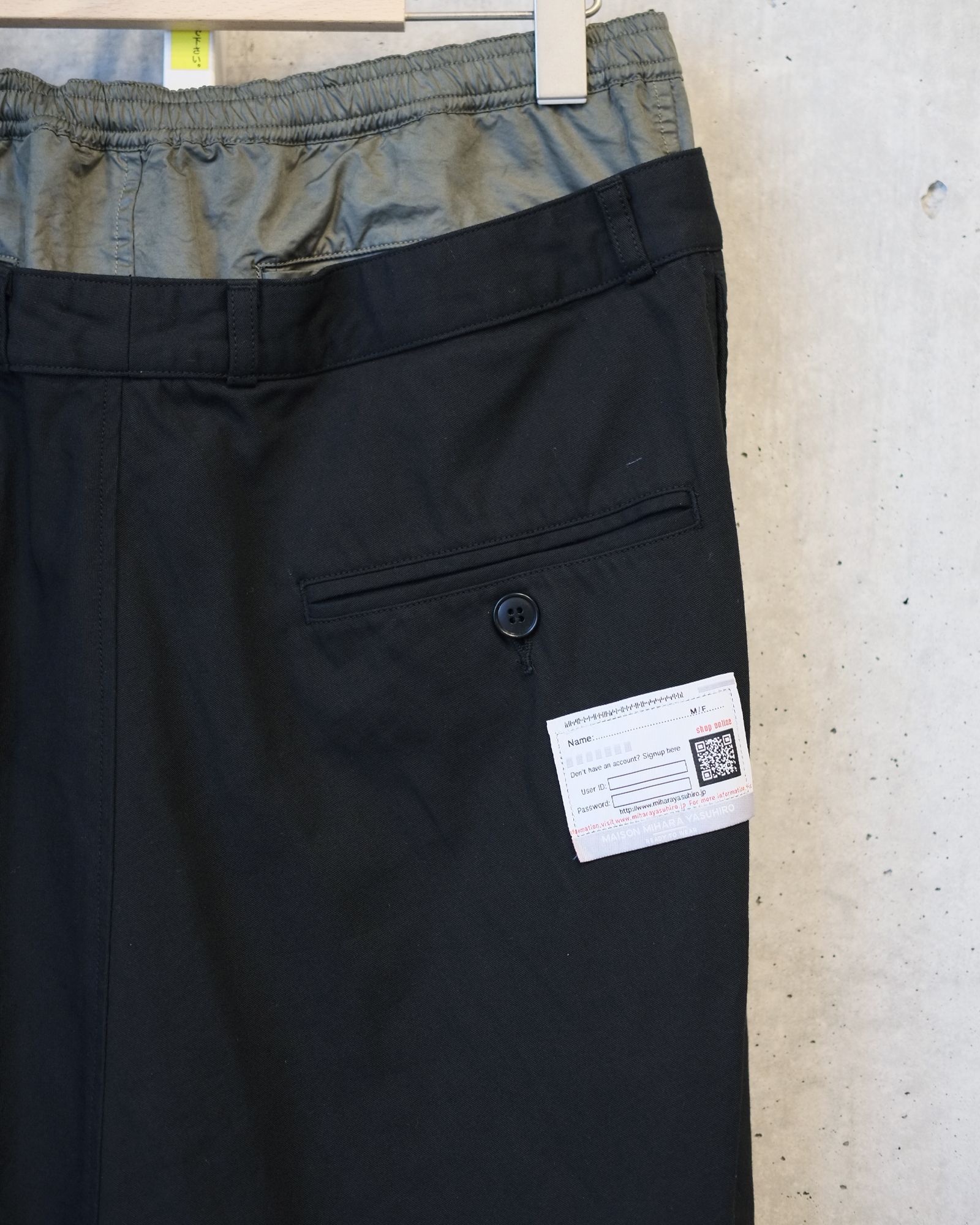 Layerd Saruel Trousers
