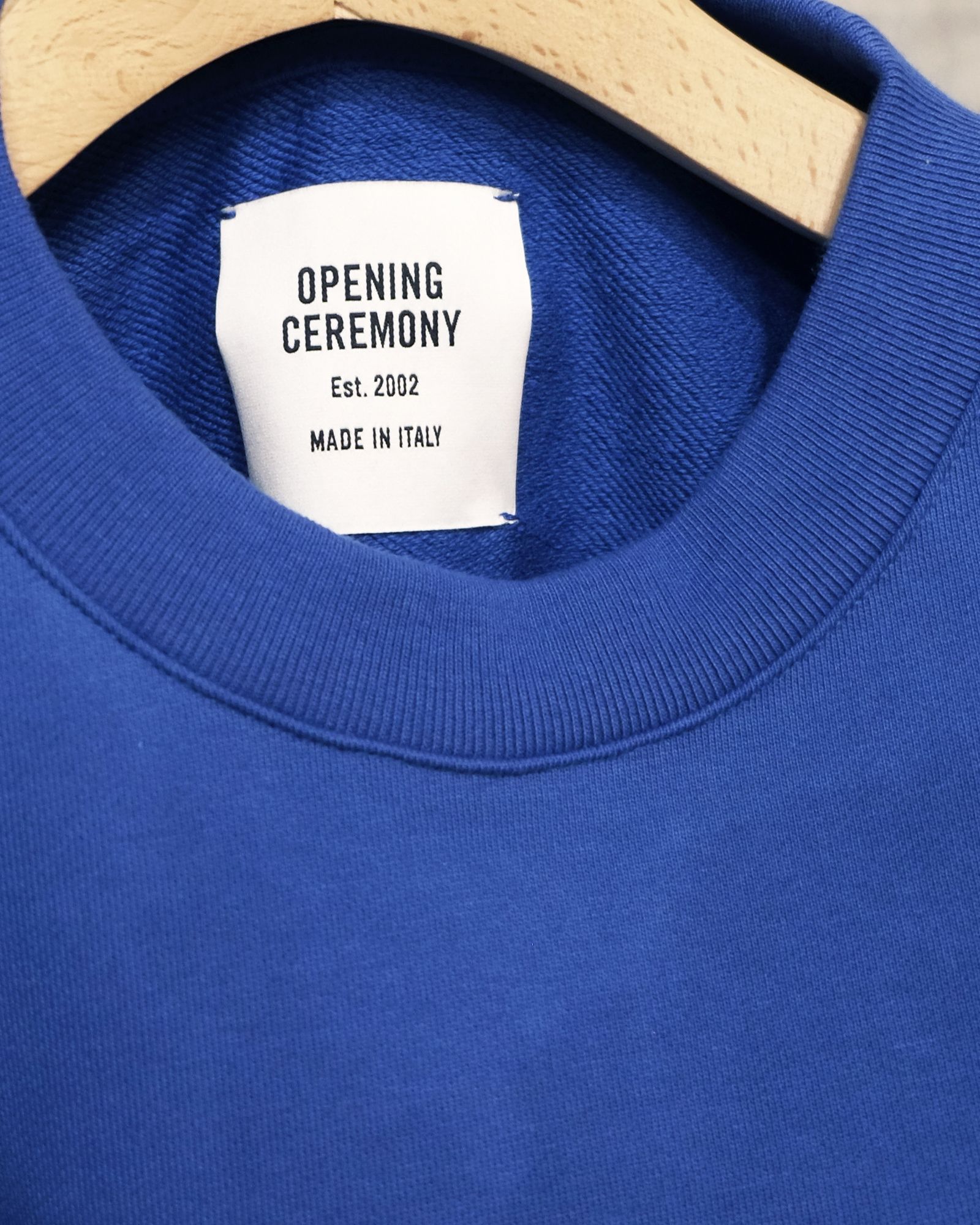 Warped Logo Regular Crewneck