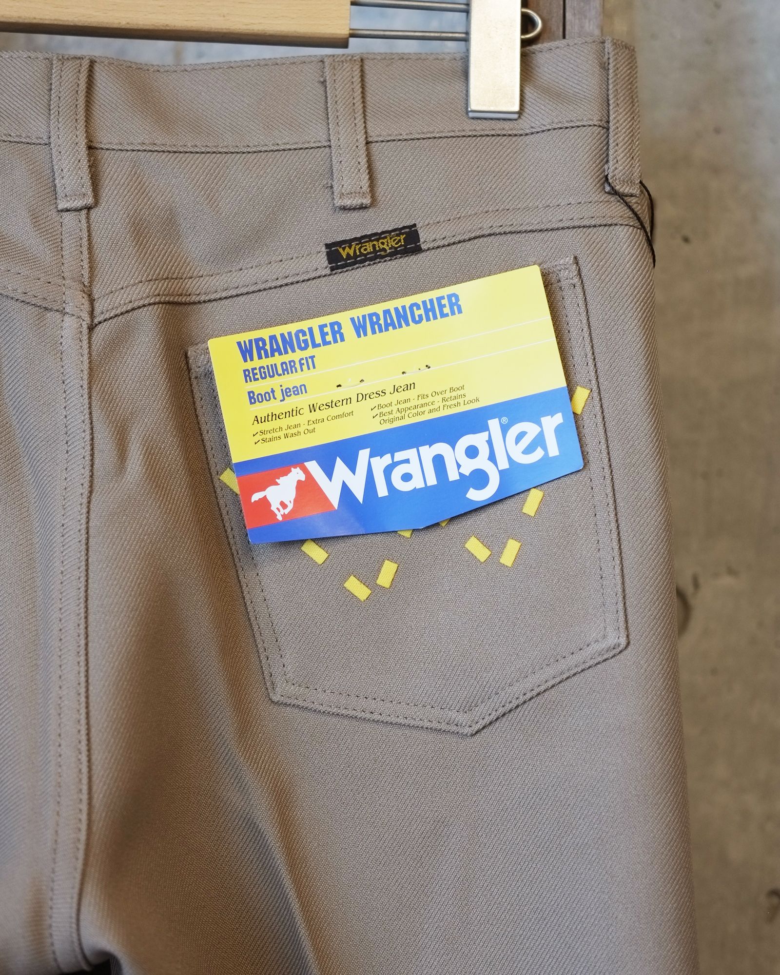 【定番デザイン】Laser Stitch Wrancher Pants / デニム / 細身シルエット / メンズ