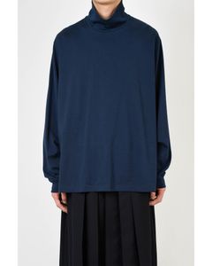 Long Sleeve High Neck Big T-Shirt