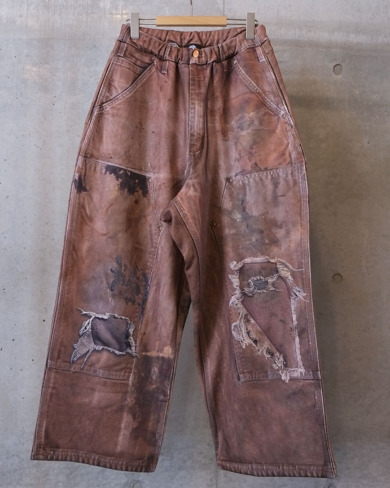Print Duck Wide Pants