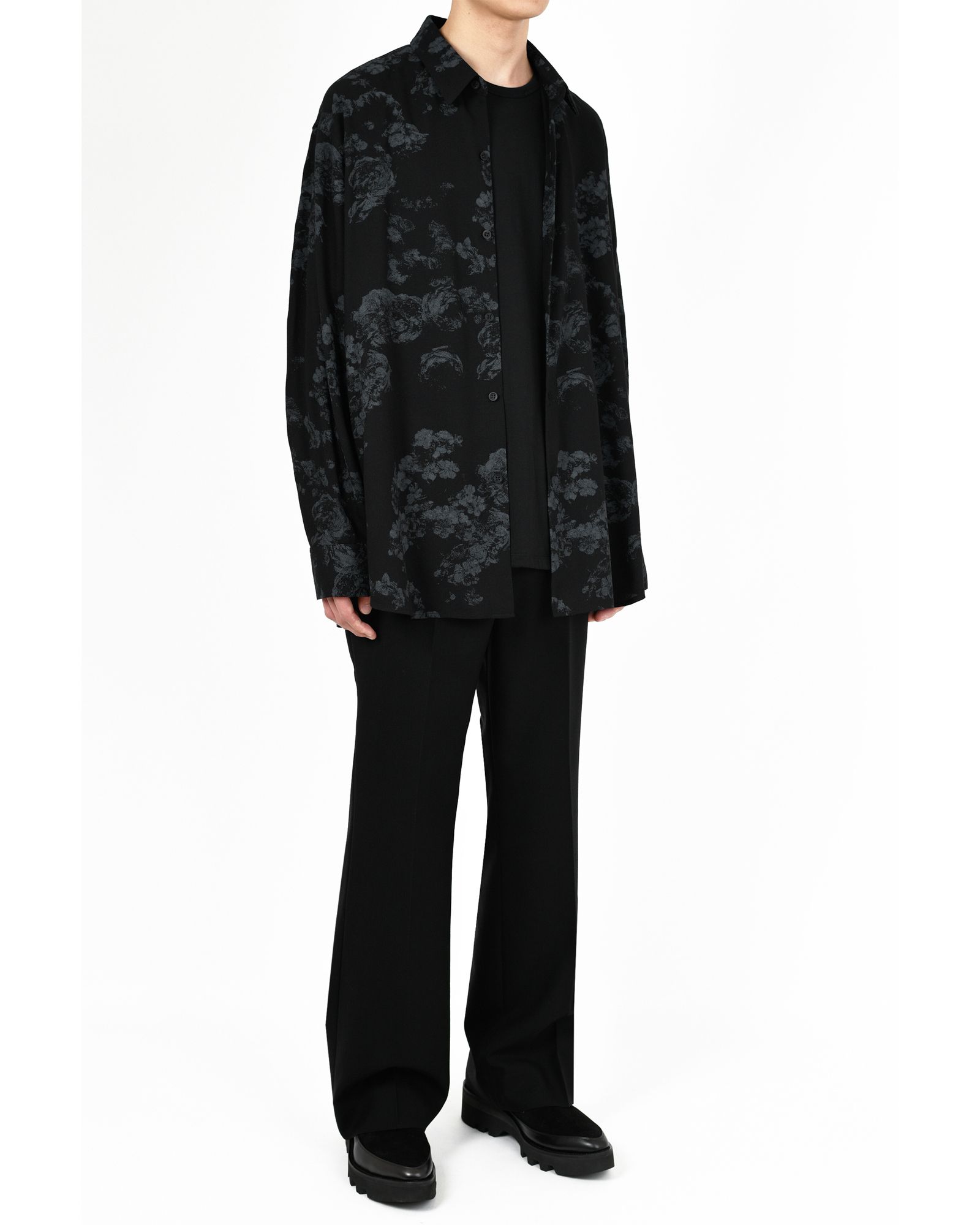 New Rose Mix Big Shirt