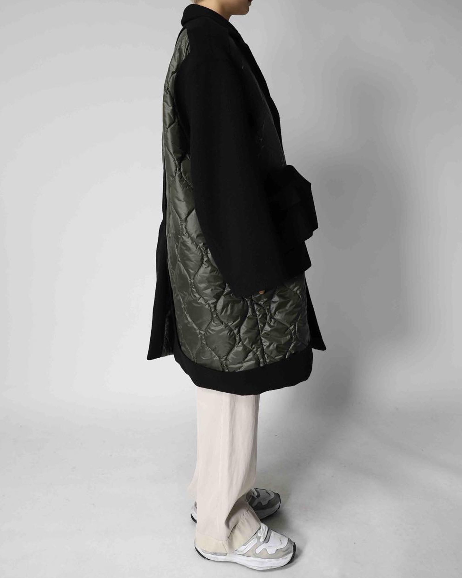Quiliting Combined Coat