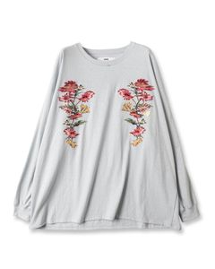 Error Embroidery Long Tee