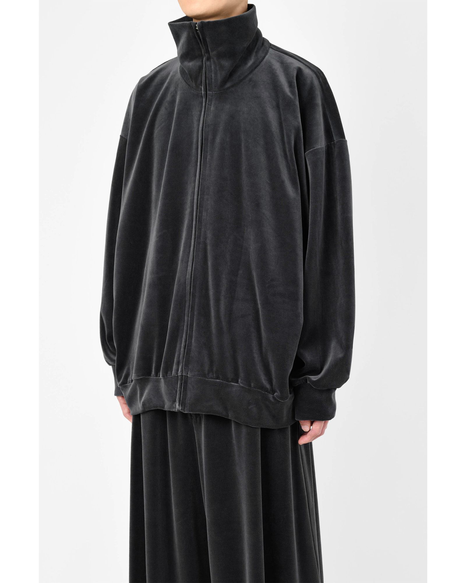 Velour Track Jacket