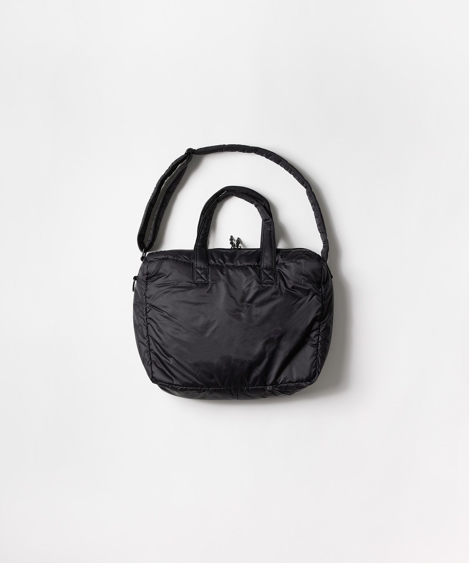 PADDING SHOULDER BAG / パディング ショルダーバッグ / ブラック / MTM-BG-0316-25-C
