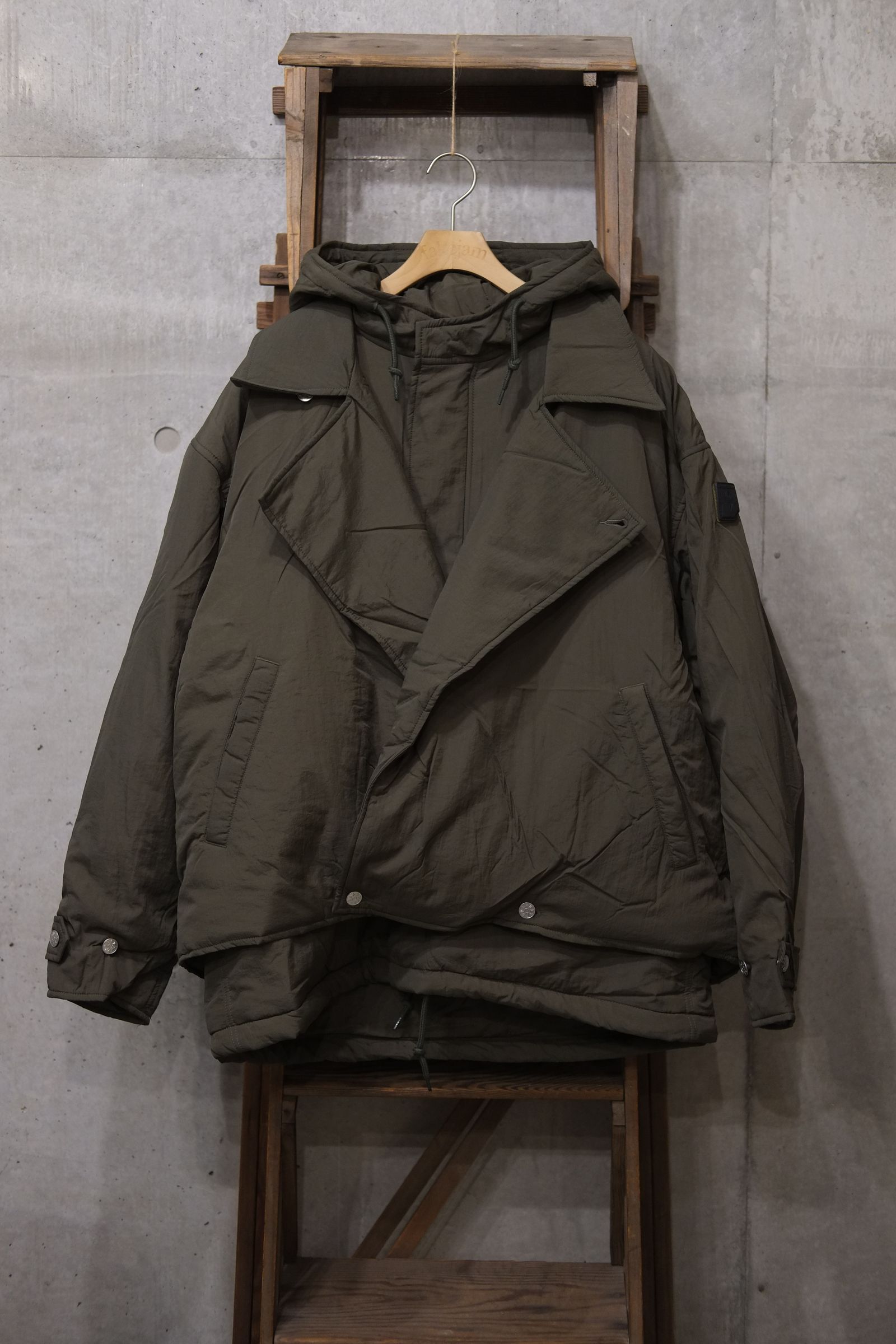 Double Cushy Hooded Jacket