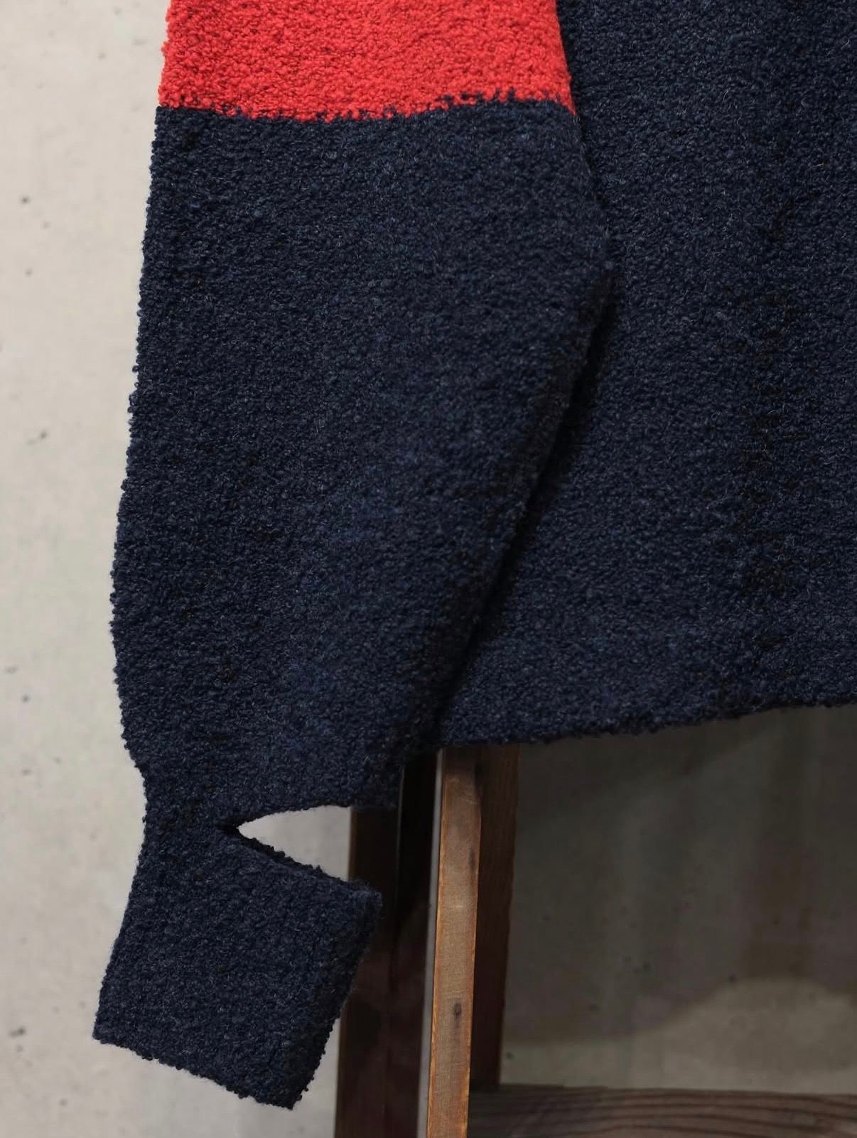 Knit Racing Cardigan