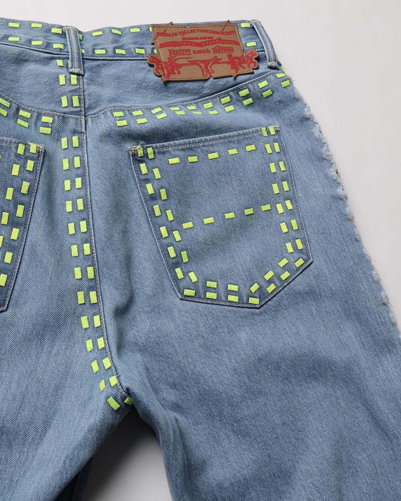 AMOK - Laser Stitch Jeans | fakejam