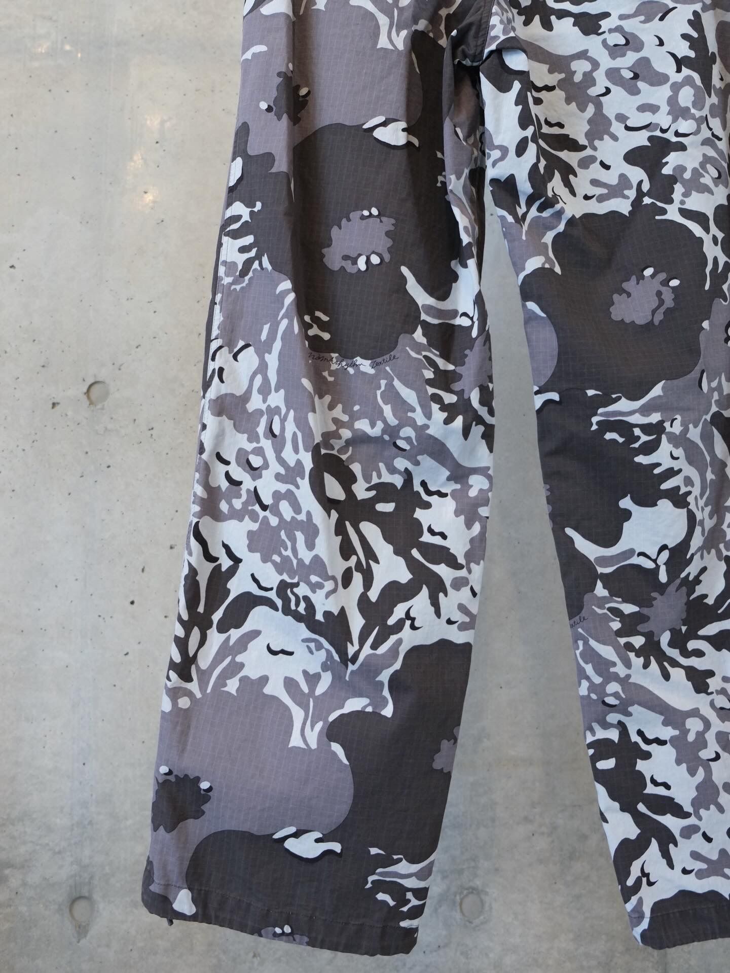 Camo Flower Double Knee Pants