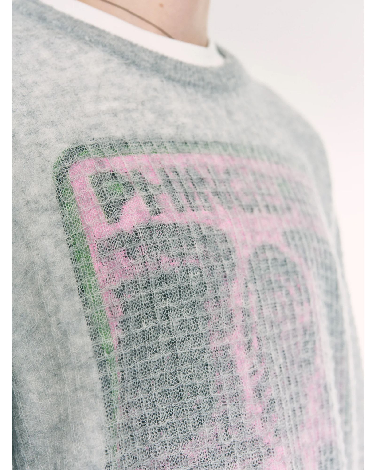 Aiy Merino Waffle Sweater / ニット / グレー / PD-262-KN-071