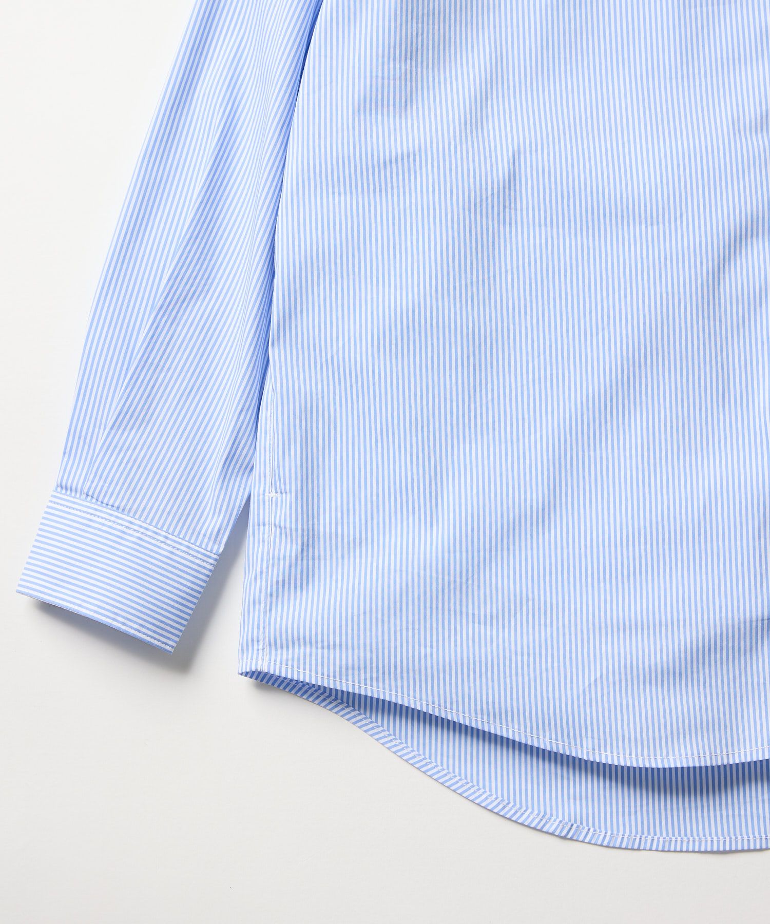 LOOSE STRIPE SHIRT L/S / ルーズ ストライプ シャツ / ブルー / MTM-SH-0266-24-B