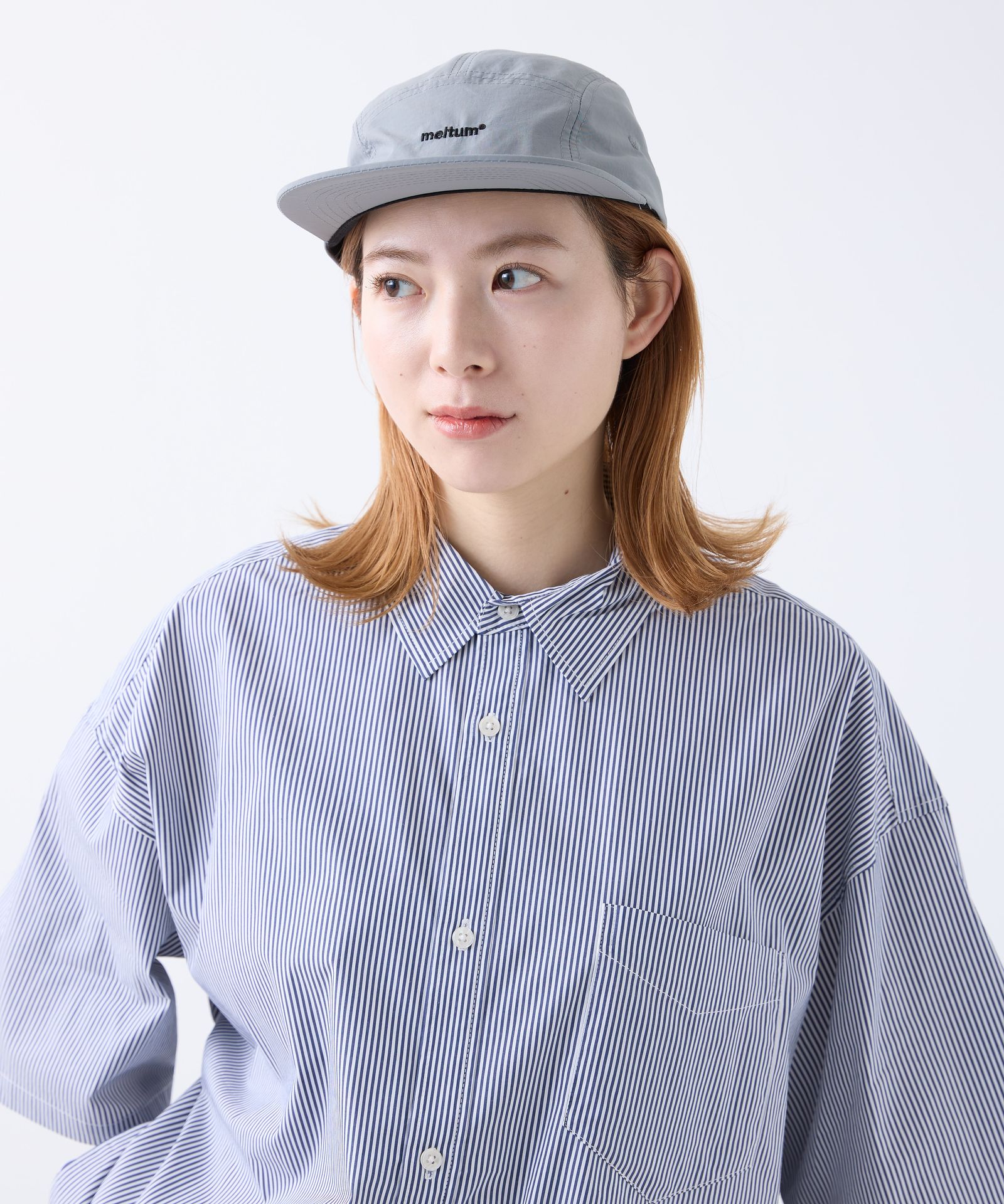 EMBROIDERY LOGO CAP / ロゴ キャップ/ グレー / MTM-HT-0264-24-B