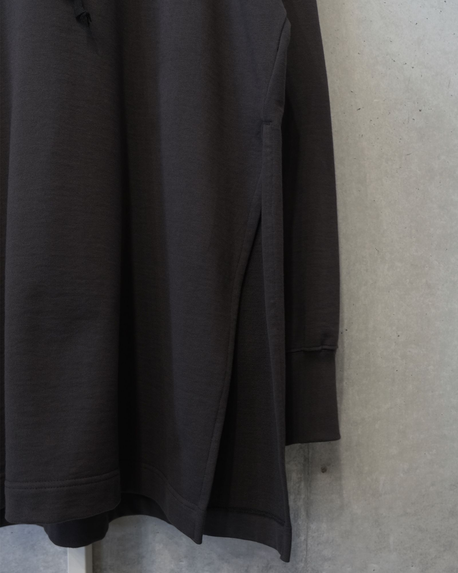Slit Hoodie Long