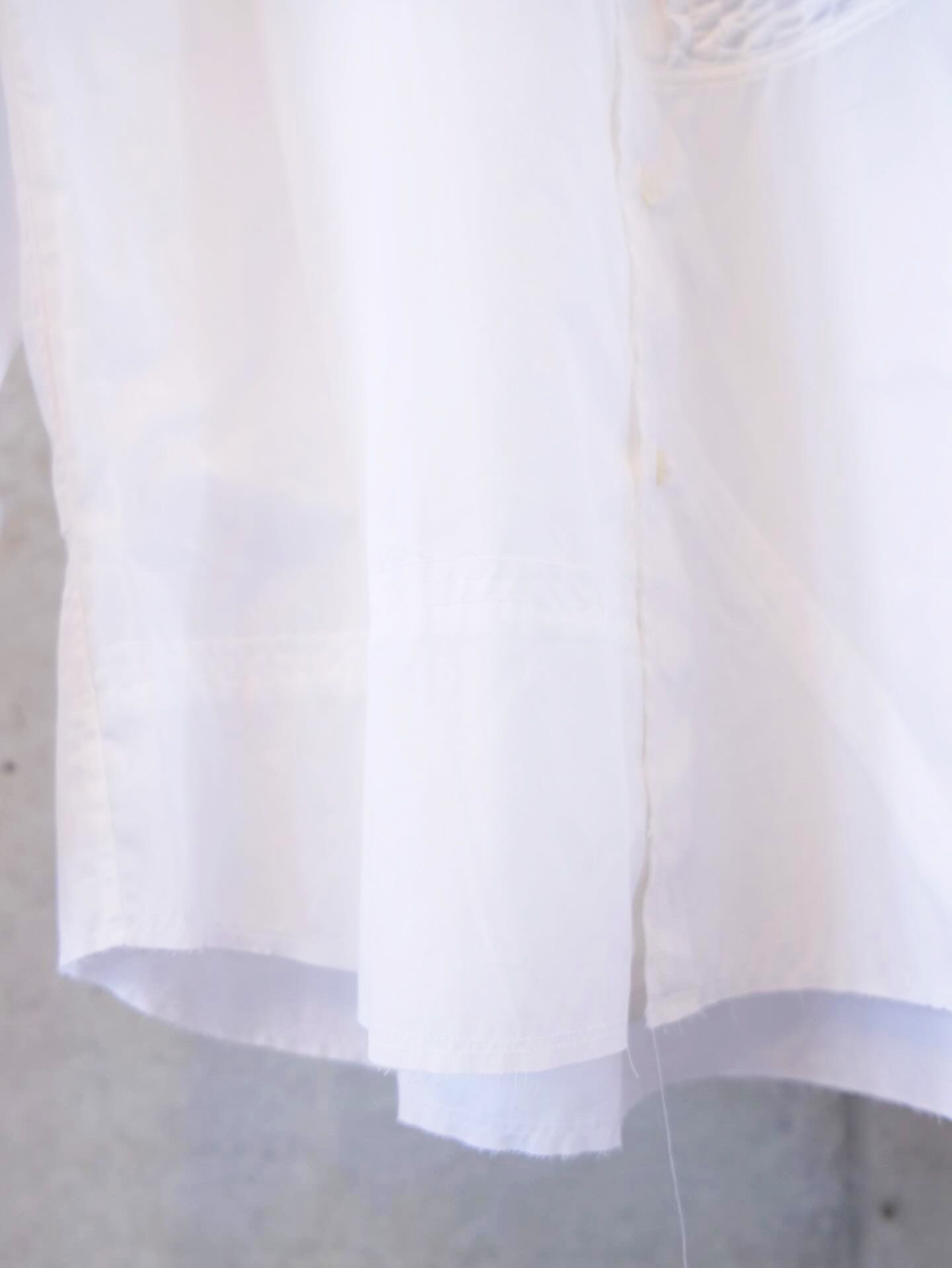 Frilled Patchwork Shirt