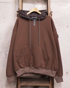 Mini Zip Hoodie / パーカー / ブラウン / PD-262-HCS-031