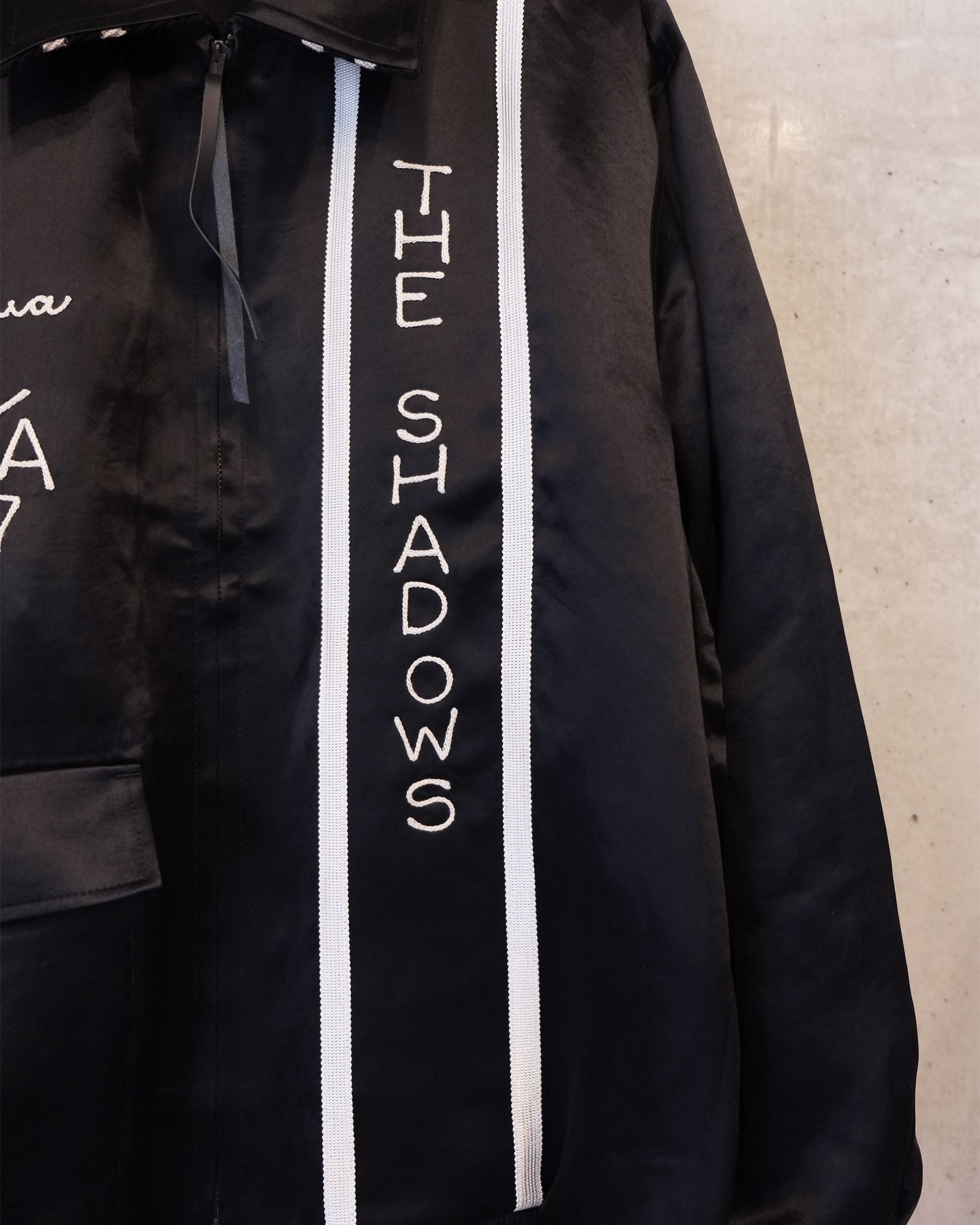 MINUS x A PUZZLING HOME Souvenir Racing Jacket(TWO FACE) / スカジャン レーシングジャケット / ブラック / M-P4-XA1