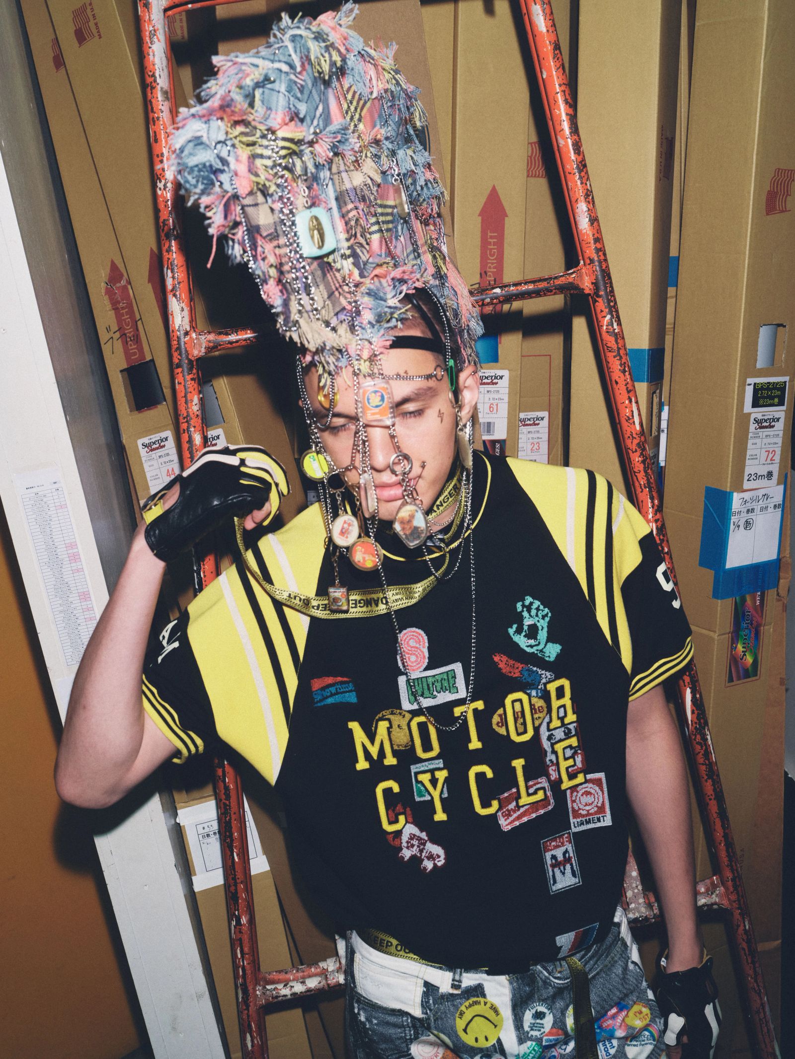 Motorcycle MEMORIES Patch S/SL Tee