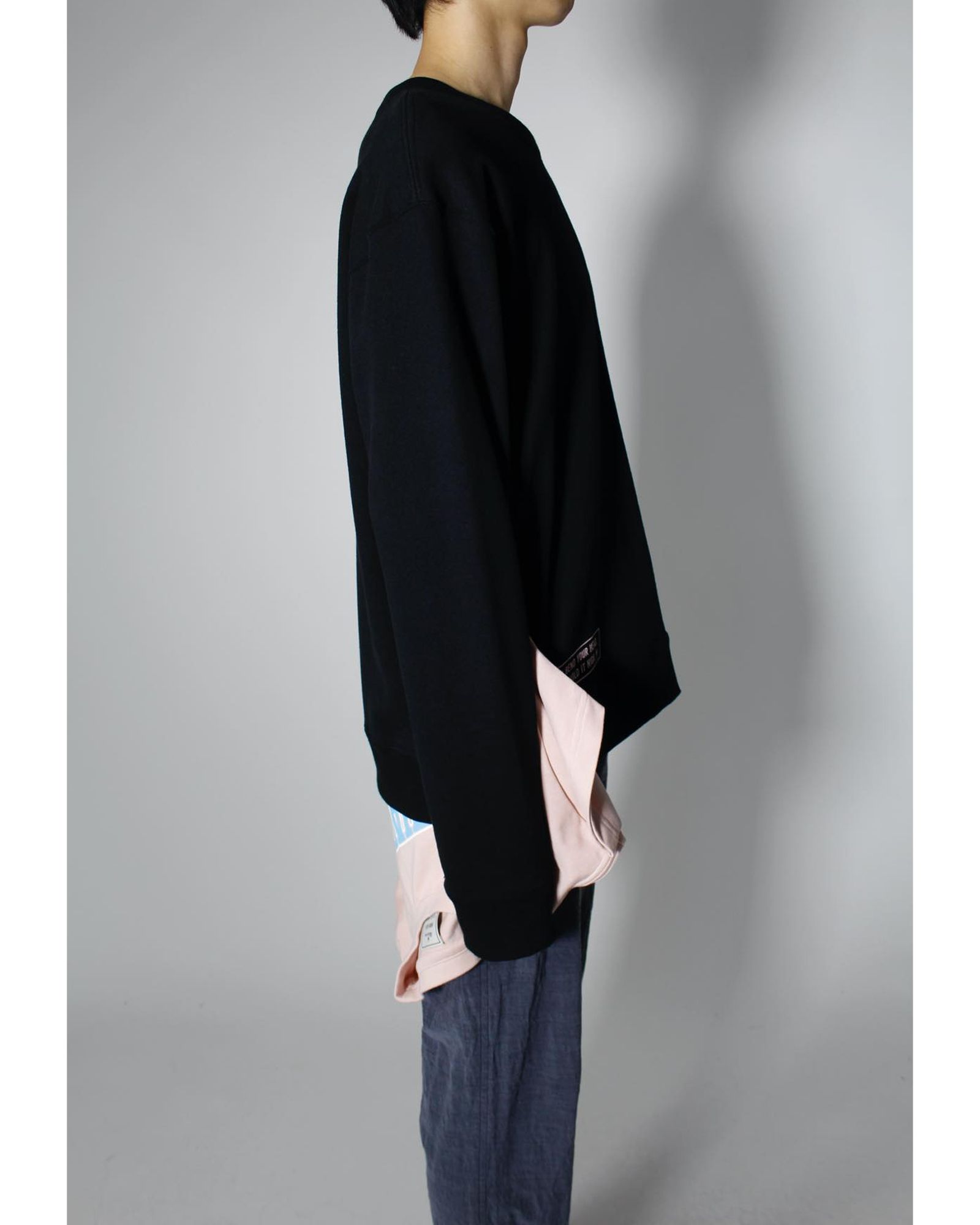 T-shirt Layerd Pullover