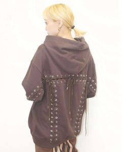 Lace Up Hoodie