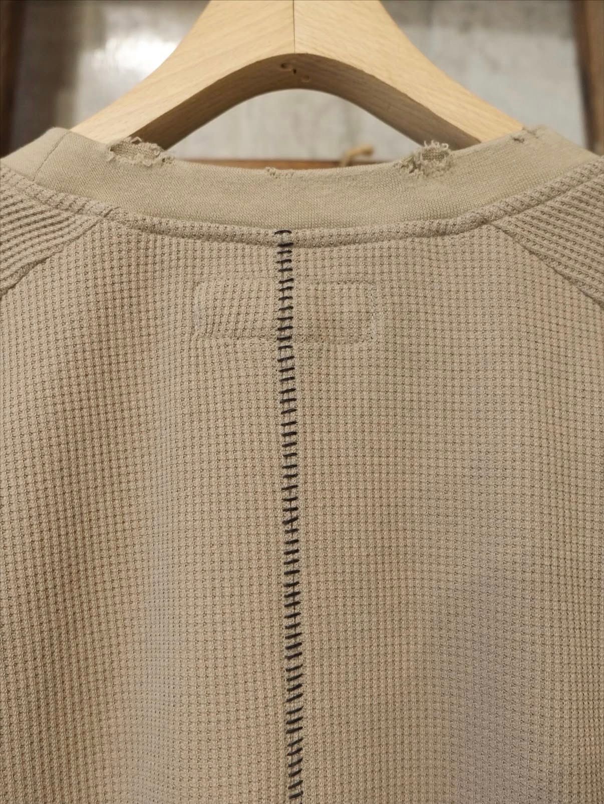 Combat Long Thermal With Damaged(CLASSIC WAFFLE KNIT)