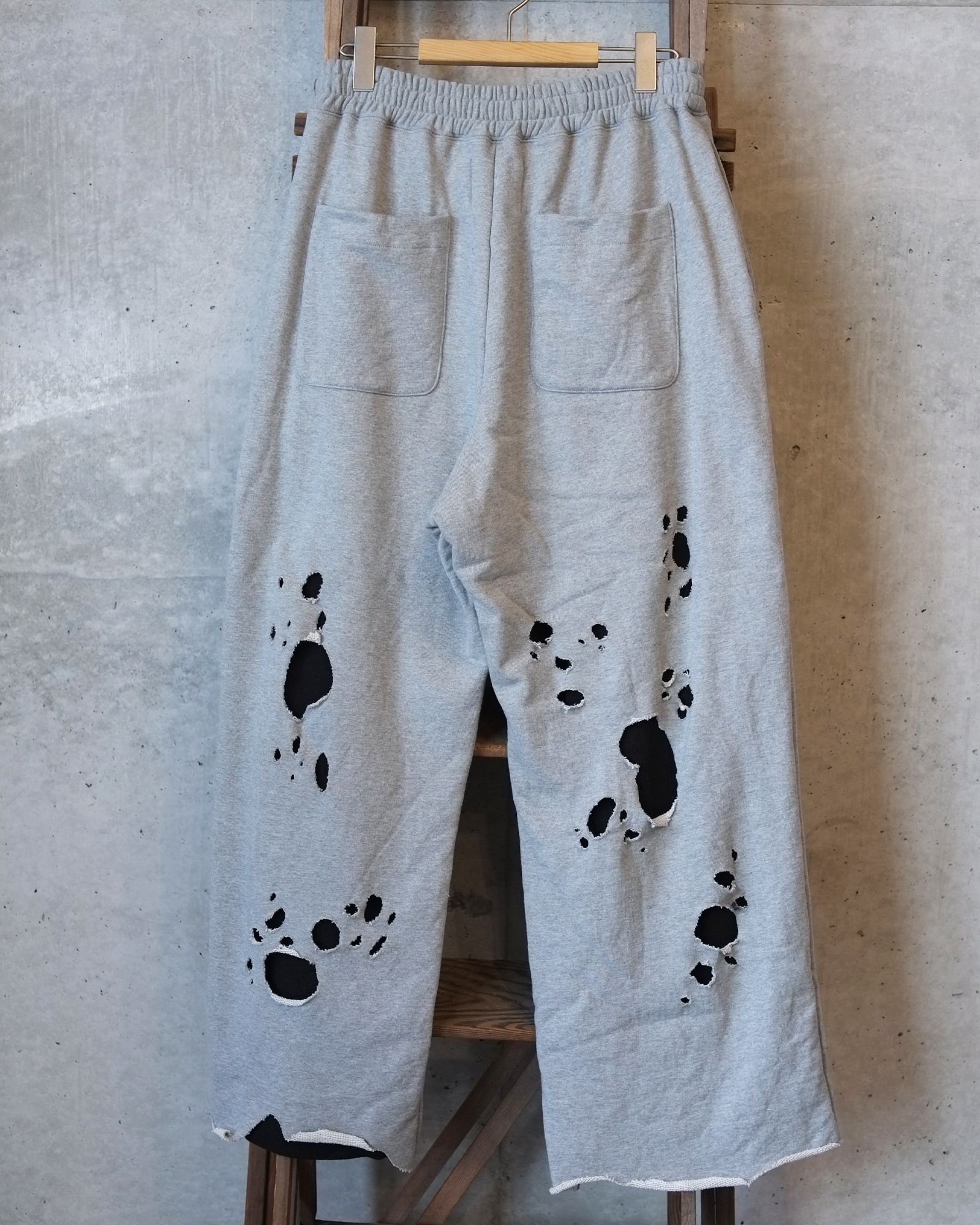 Damage Layered Sweat Pants
