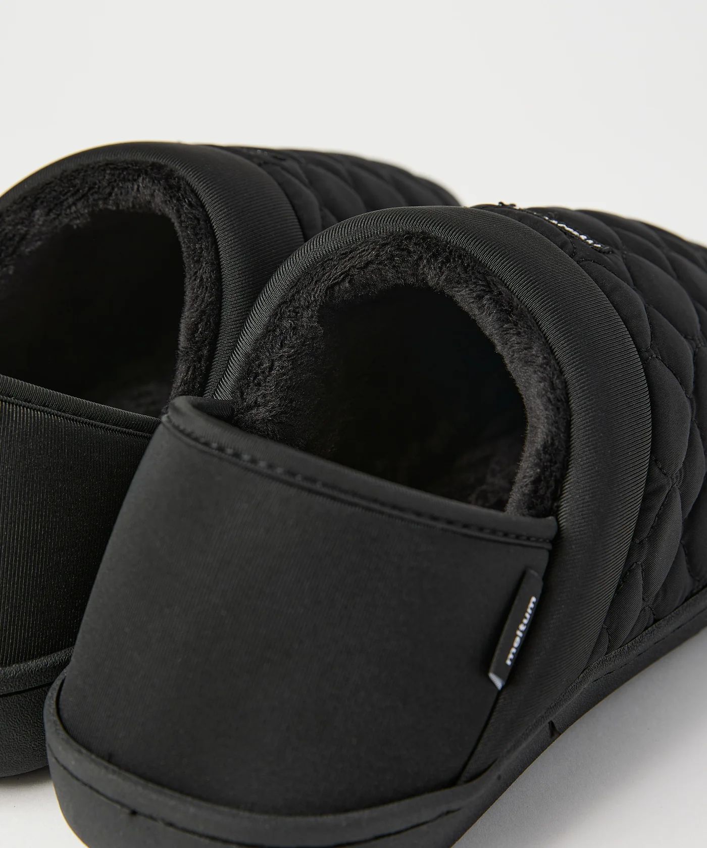 QUILT MOC SHOES / キルティング モックシューズ / ブラック / MTM-SS-0241-24-C