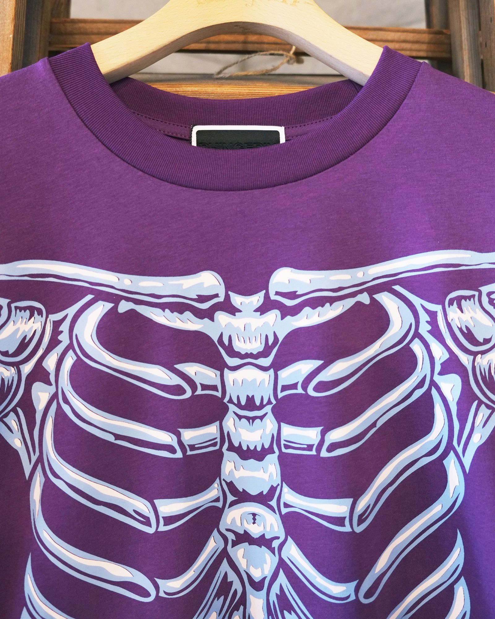 Bone L/S Tee / ボーン ロングスリーブTシャツ / パープル / PD-262-LCS-051