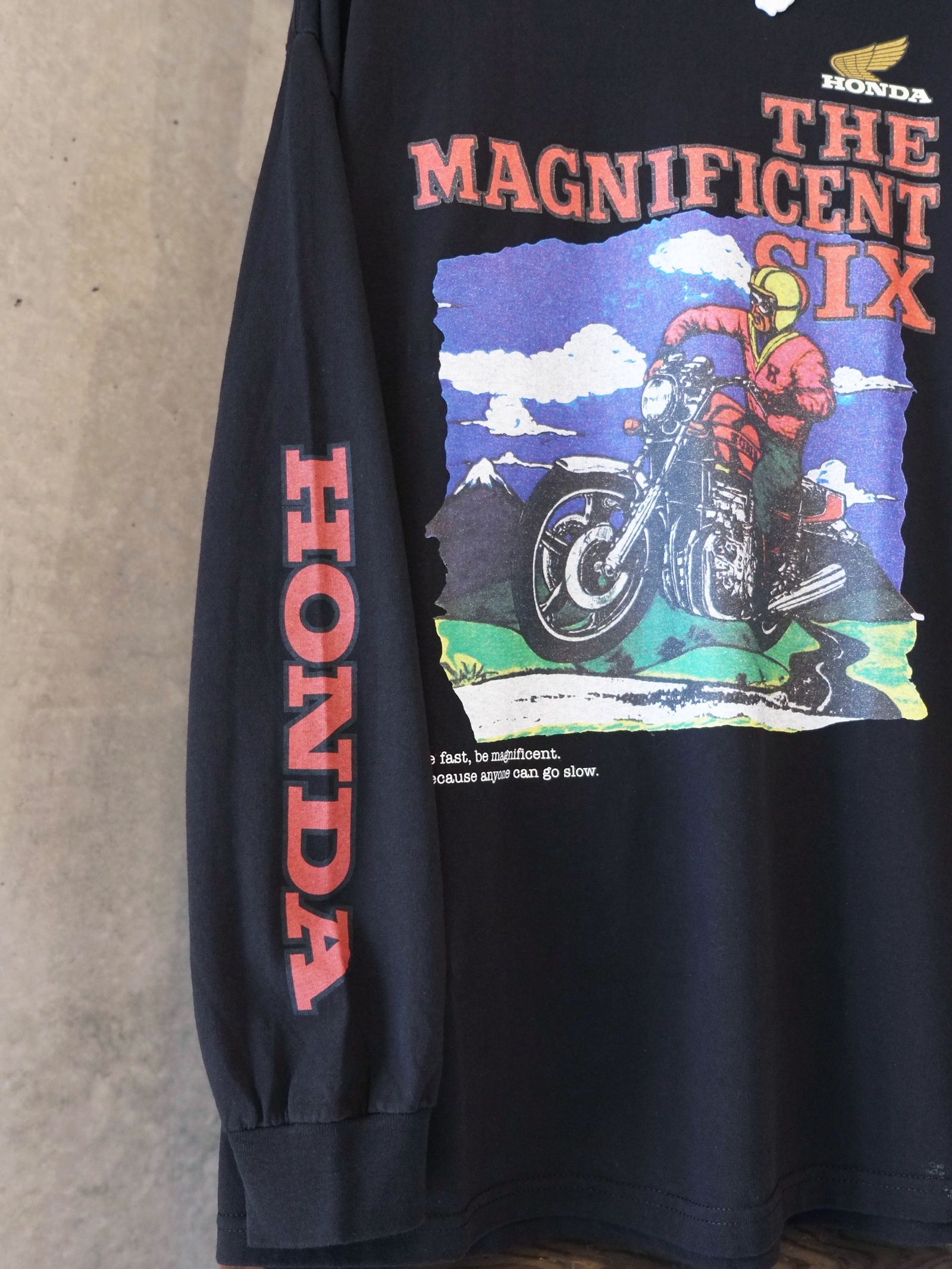 Honda vs SEV CBX1000 L/SL TEE / ロングスリーブ Tシャツ / ブラック / CT-SV-NRA-1008