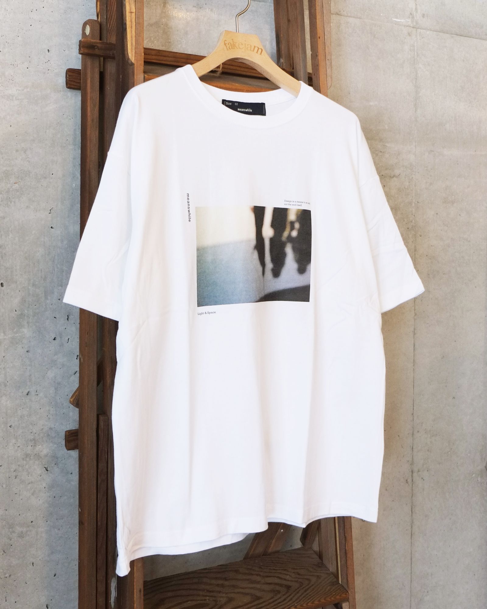 Abstract Photograph S/S Tee / Tシャツ / ホワイト / MW-CT26101