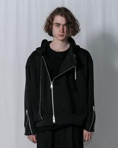 Asymmetric Zip Hoodie
