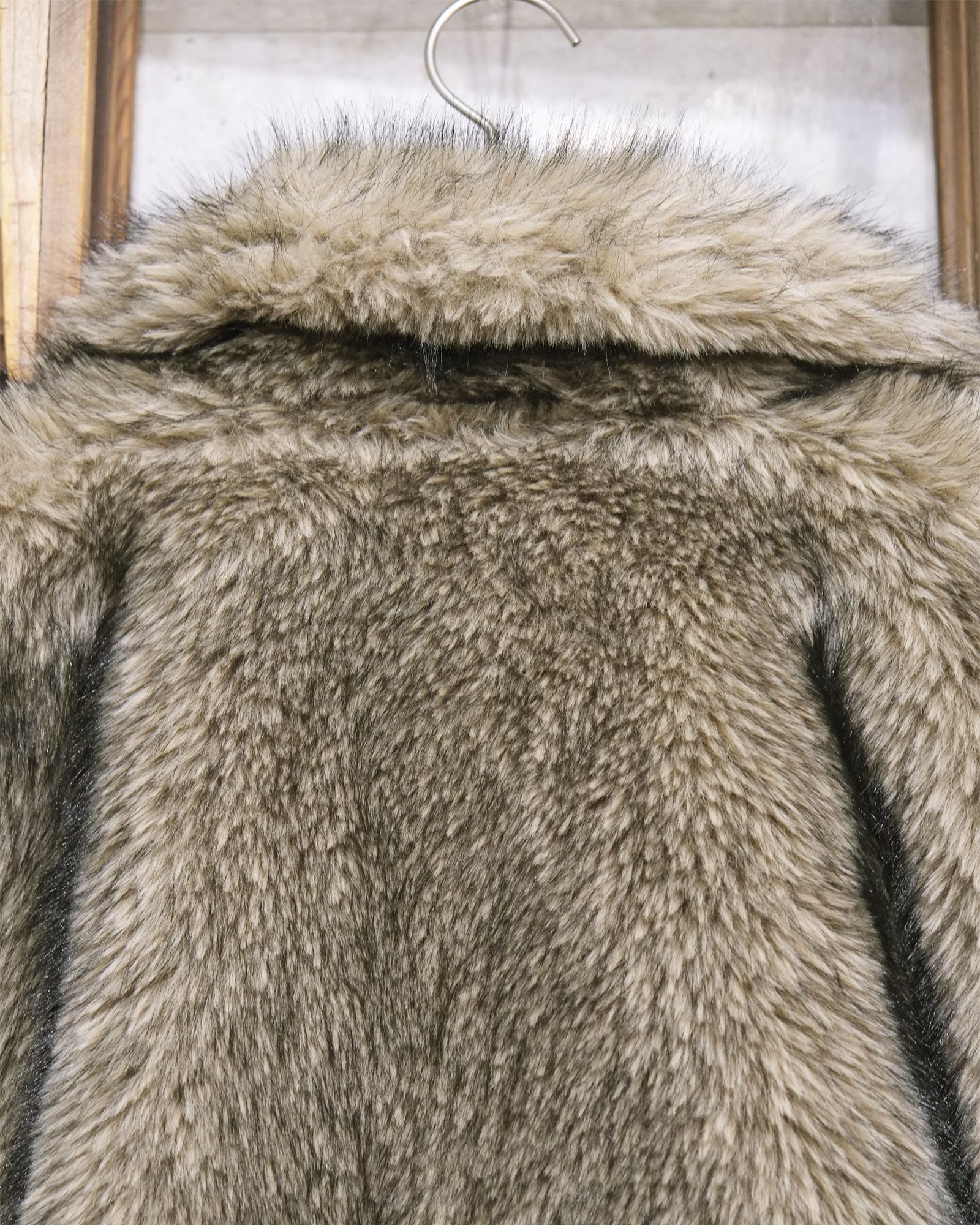 Reversible Fur Jacket / ファー ブルゾン / ベージュ / LM-26aw-2205