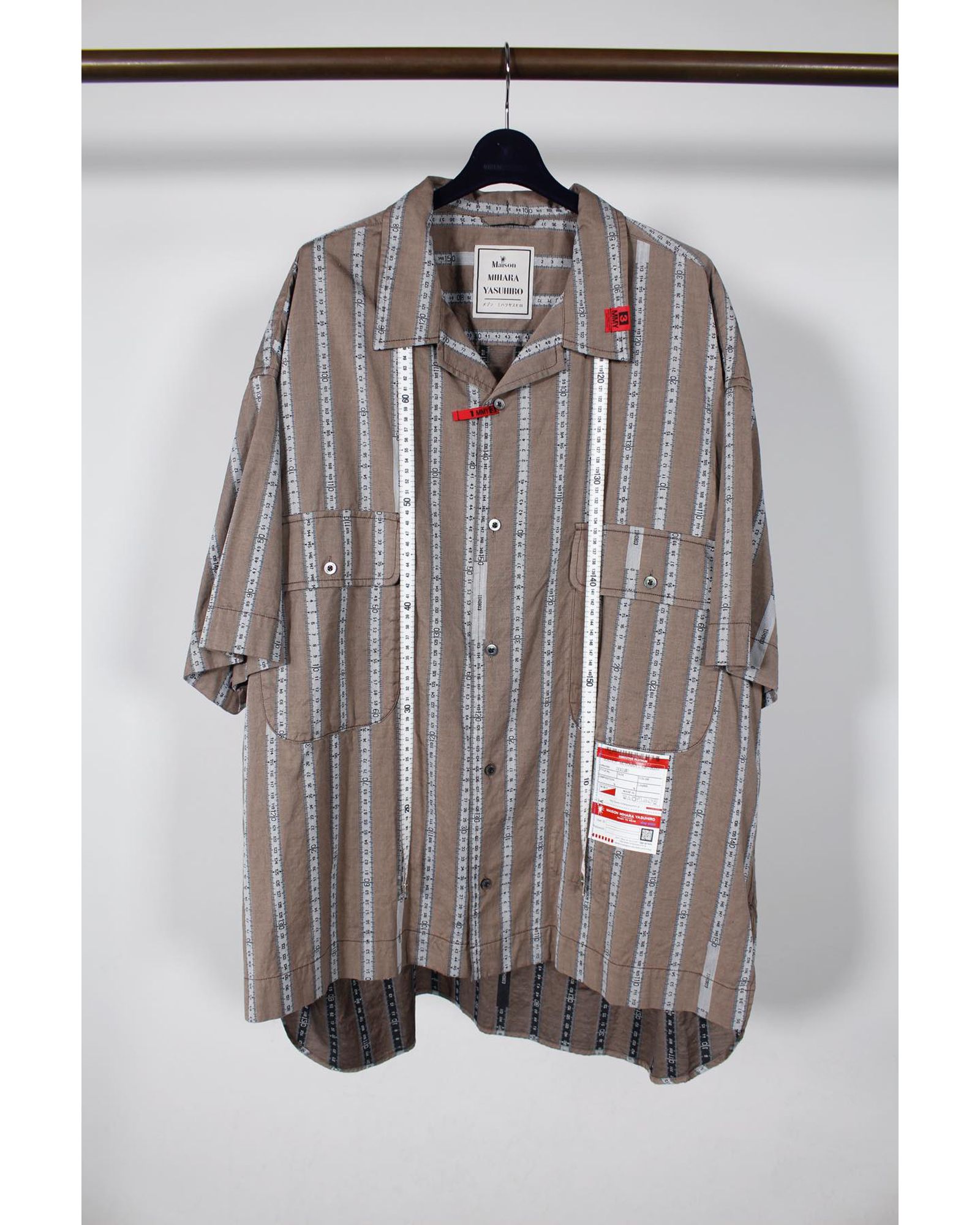 Majour Jaquard Half Sleeve Shirt