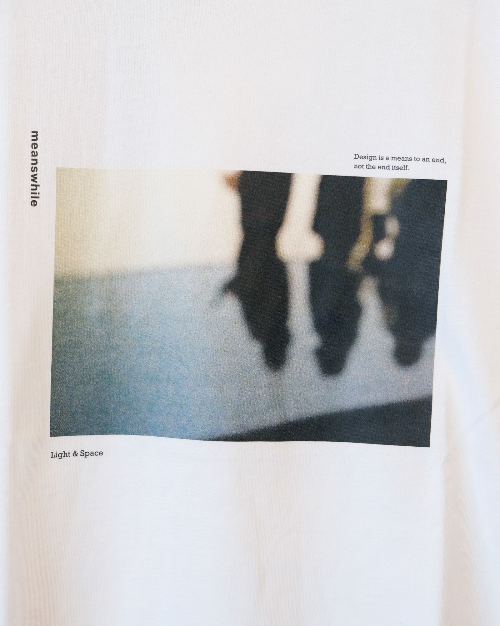 Abstract Photograph S/S Tee / Tシャツ / ホワイト / MW-CT26101