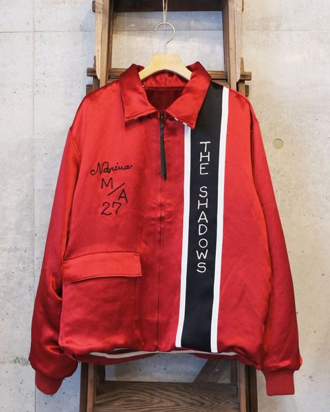 MINUS x A PUZZLING HOME Souvenir Racing Jacket(TWO FACE) / スカジャン レーシングジャケット / ワイン / M-P4-XA1