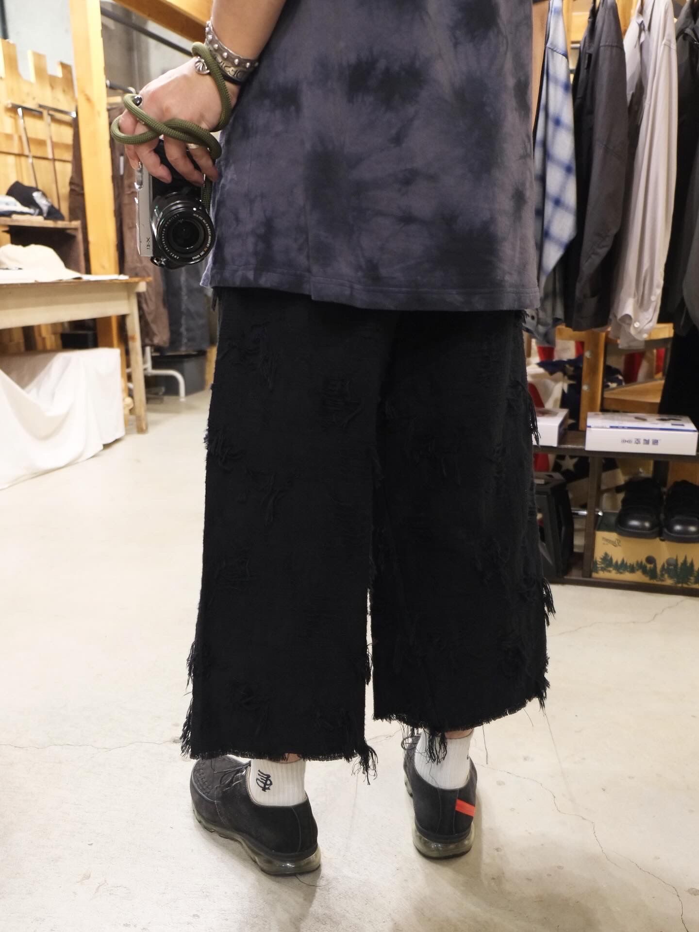 Cut Off Heavy Short Boro Crust (NOIR)